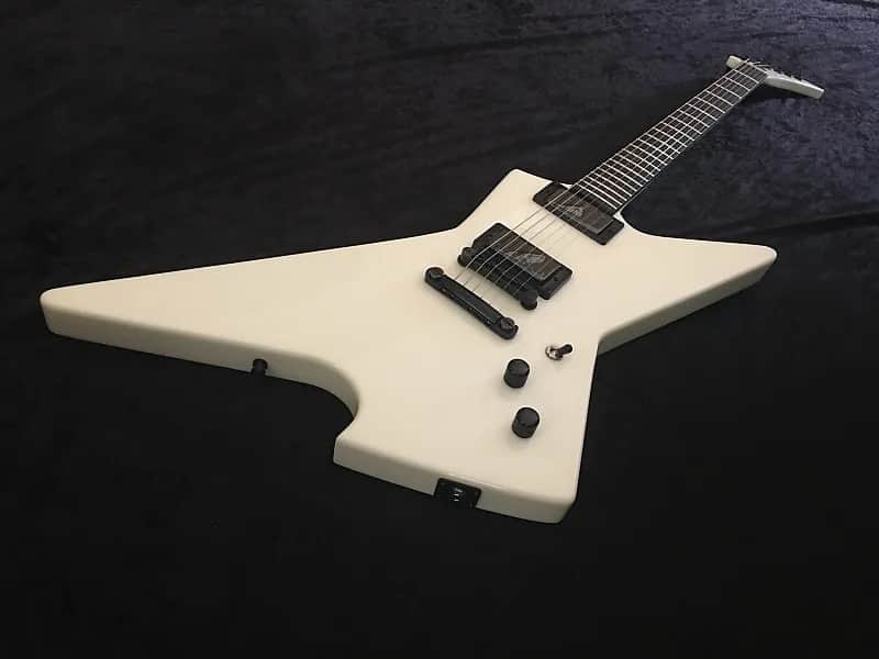 Black Diamond Custom Shop "PROWLER" Guitar Hand Crafted In AMERICA Off-White w/EMG HET SET image 1