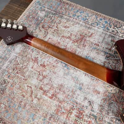 Novo Guitars Chambered Serus P2 2025 - Bonfire Burst - Ron Ellis Pickups. NEW, (Authorized Dealer) image 11