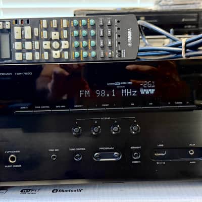 Yamaha TSR-7850 Receiver 7.2 Atmos WiFi BT 4K Remote, HDMI, Box Tested SEE VIDEO image 2