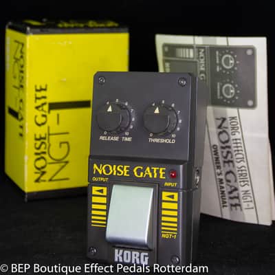 Korg NGT-1 Noise Gate s/n 002037 early 80's Japan image 1