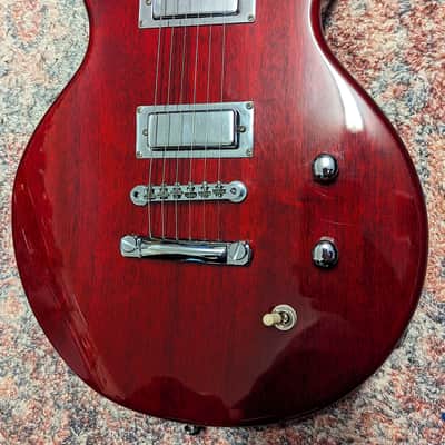 1996 Hamer Slammer Series Eclipse - Cherry With Hard Case image 2