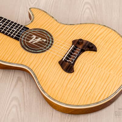 2010 Guyatone Nobuhiro Mine Signature EG-2100M Acoustic Electric Nylon String Classical w/ Case, Tags image 10