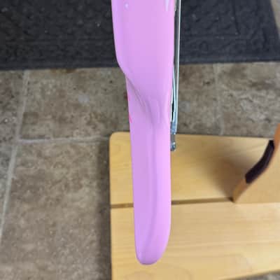 2009 Squier Hello Kitty Stratocaster Pink image 6