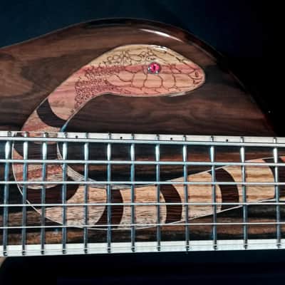 Handcrafted 6 string Snake Olympia by Gamma Guitars image 4