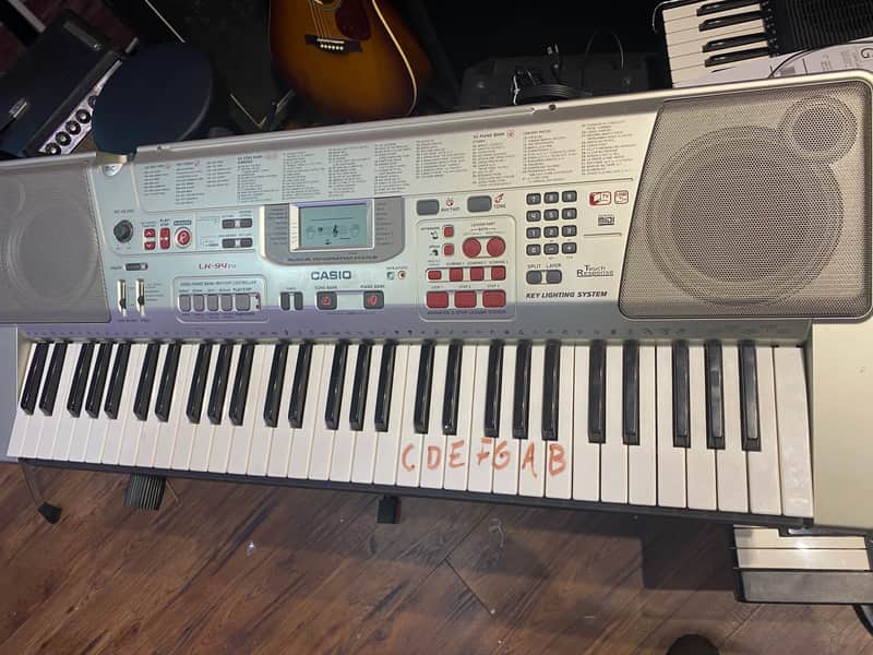 Casio LK-94tv Portable Keyboard(Including Stand and Hosa Universal