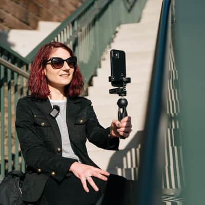 Sennheiser Pro Audio Profile Wireless 1-Channel All-in-One 2.4 GHz Clip-On & Handheld Microphone System | Includes Receiver, Clip-On Microphone Transmitter, Mounting Accessories, and Carrying Pouch image 7