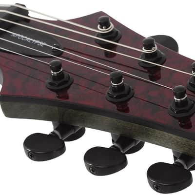 Schecter C-1 Apocalypse Electric Guitar - Red Reign (3055) image 6