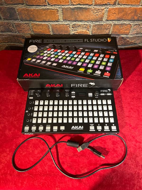 Akai Fire Controller for FL Studio 2010s - Black image 1