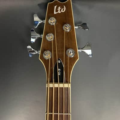 2020 LTD TL-5 Acoustic-Electric Bass - Natural image 5