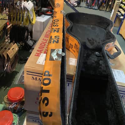 TAPED TO THE MAX!! Hard case for Concert Style Acoustic Guitar image 7
