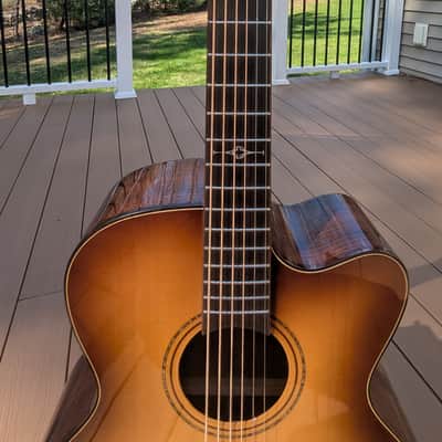 Alvarez ABT710CEARSHB Artist Series Acoustic-Electric Baritone Guitar Regular Shadow Burst image 4