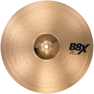 Sabian B8X Hi-Hat Cymbals, 14 Inch, Pair image 2