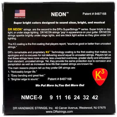 Hi-Def Neon Multi-color Light 9-42 DR Strings image 3