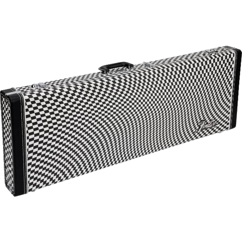 Fender Classic Series Case, Strat/Tele, Wavy Checkerboard image 1