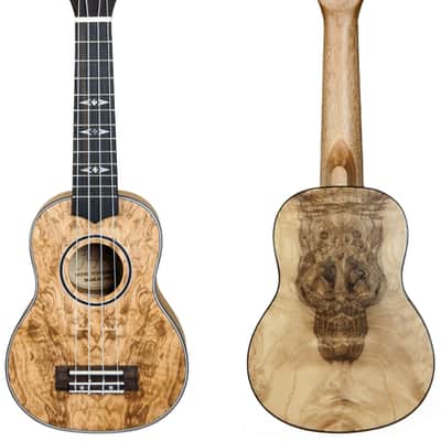 Kremona Flight Series DUS-410 Quilted Ash Soprano Size Ukulele with Bag - NEW image 6