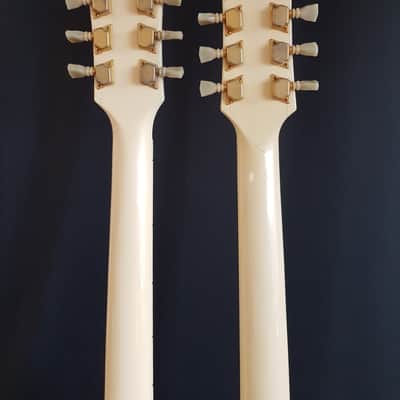 Ibanez SG 2402 double neck 6 & 12 String, vintage Law-Suit, right handed set to left handed! image 7