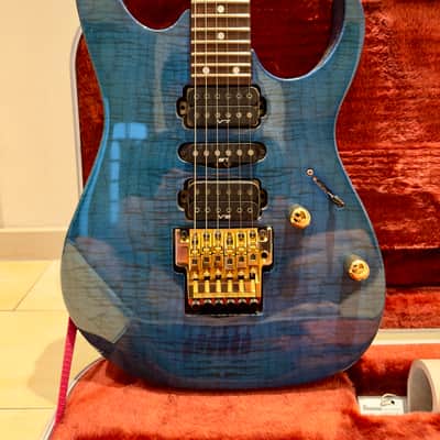 Ibanez RG570CT Fujigen 1995 / Transparent Blue - MIJ image 1