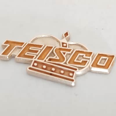 1960's Teisco Guitar Original Headstock Logo Emblem image 2