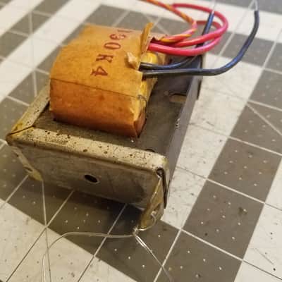 Unknown 390-K-4 390K4 Transformer 10-0-10 V Vintage Power Tested Tube Amp Project 1962 image 2