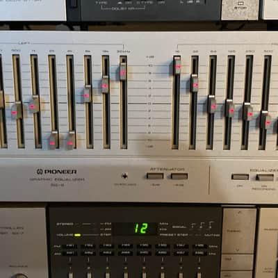 Pioneer receiver equalizer and deck cassette Sx7 sg9 ct9r image 6
