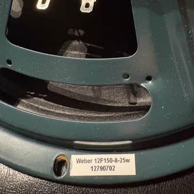 Weber Ferromax speaker 12F150-8-25w 2010 - Green image 2