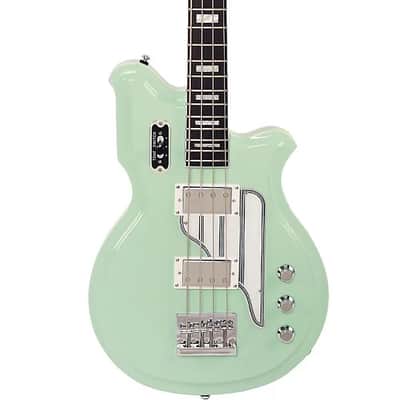 Airline Map Bass Long Scale