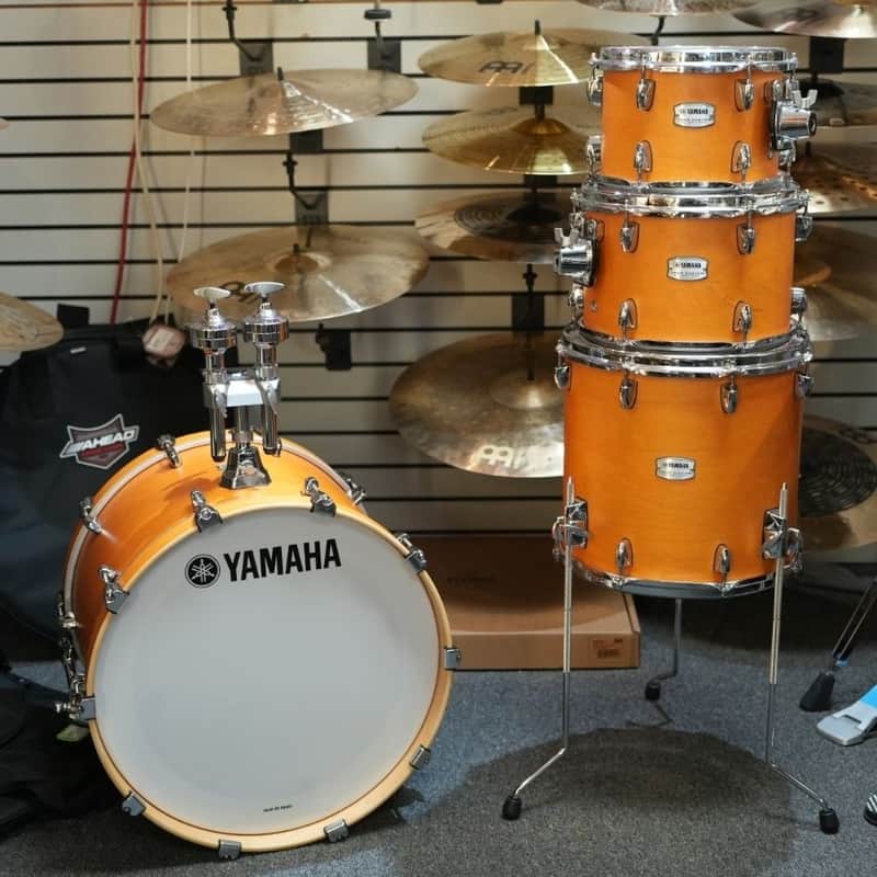 Yamaha Tour Custom 4pc Shell Pack Caramel Satin - Used image 1