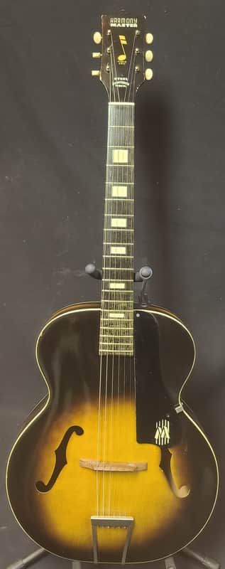 Harmony Master 1960s S60NK H945 Archtop 1960s - Tobacco Brown Sunburst image 1