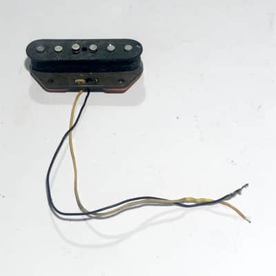 Vintage Early / Mid-1970s Fender USA Telecaster Bridge Pickup Grey Bobbin 6.2 K Rare Made in USA Tele Fullerton Era image 1