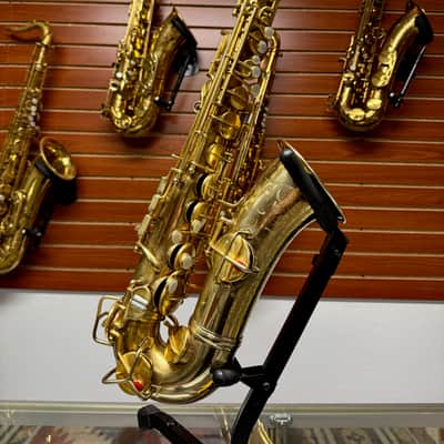 Conn Gold Plated New Wonder II Chu 213xxx Alto Saxophone RARE PORTRAIT ENGRAVING image 14