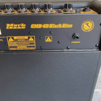 Markbass CMB40 Black Line Bass Amplifier — 40W Combo, Like New Condition + Video Demo image 7