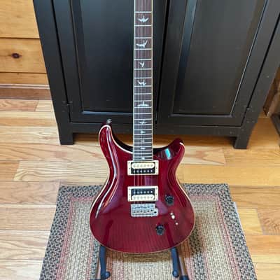 PRS SE Standard 24 Trans Red Solid Body Guitar image 1