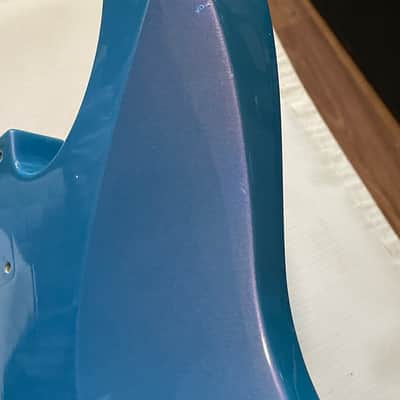 1980's Kramer USA Pacer Custom II Flip Flop FF Blue Guitar Body Floyd Ready image 15