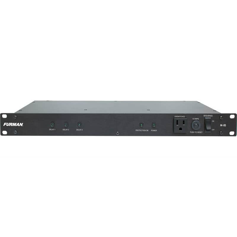 Furman M-8S 15A Standard Power Conditioner with Sequencer Rackmountable image 1
