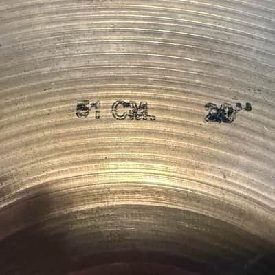 Sabian 20" Pre-AA Medium Heavy Ride Cymbal 1981 - 1984 - Natural image 6