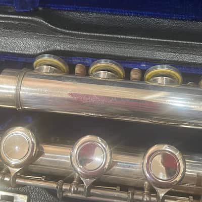 Powell Vintage Heavy Wall Commercial Flute 1980 - Silver Serial #5936 image 12