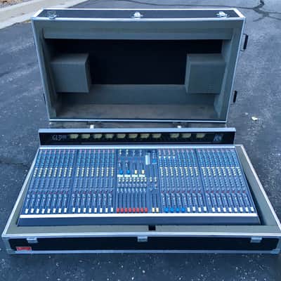 Allen and Heath GL3000 analog console with meter bridge, power supply and road case image 1