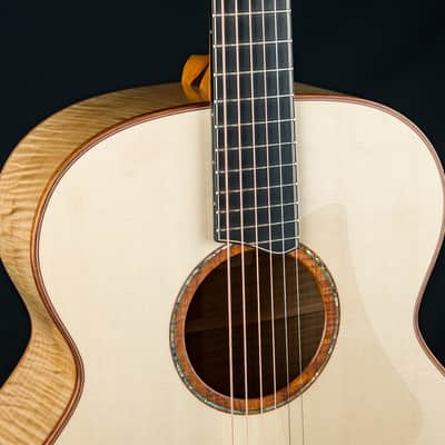 Lowden O-50 Flamed Myrtle and Alpine Spruce Custom Used (2025) image 7