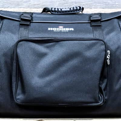 Hohner Bravo III 120 Black 120-Bass 41-Silent Key 3-Voice Piano Accordion w/Bag image 11