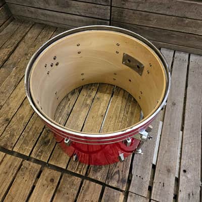 Pearl Export 22" x 16" Bass Drum SHELL, Red USED! RKBD281023 image 4