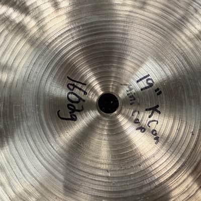 Zildjian K Constantinople 19" Sound Lab Prototype Mini-Cup Ride Cymbal - 1602g image 8