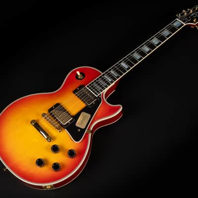 2013 Gibson Custom Shop Les Paul Custom - Heritage Cherry Sunburst | USA Long Neck Tenon 490R / 498T Humbucker Pickups 4.4kg | CoA OHSC image 5