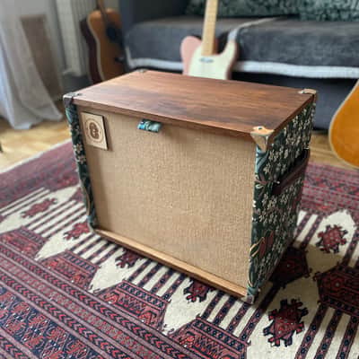 Heavy Seas 1x12 guitar cab Custom - Blackthorns / Golden Oak image 3