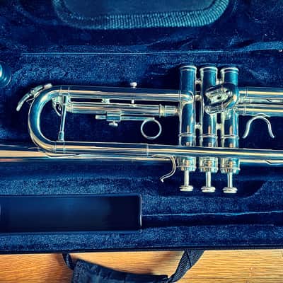 Anaxa Concert Band Silver Plated Trumpet Silver Plated image 2