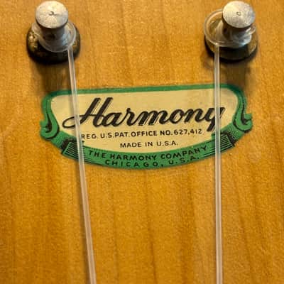 Harmony Soprano Ukulele 1960's - Natural A D F# B image 3