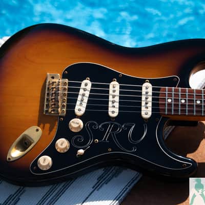 1992 Fender SRV Stevie Ray Vaughan Signature Stratocaster - First Year Run & All Original TONE MONSTER w Tons of MOJO - Pro Set Up w Perfect Frets/Action/Intonation! image 9