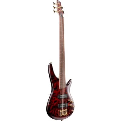 Ibanez SR305EDX SR Standard 5-String Electric Bass - Wine Red Frozen Matte image 4