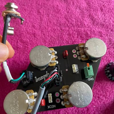 Vintage 2022 Gibson Les Paul QUICK CONNECT wiring harness for les paul paf burst image 10