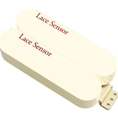 Lace Sensor Red/Red Dually Humbucker Pickup - Cream, 04503-03 image 3