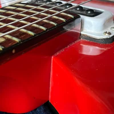 RARE 1985 Rickenbacker 360 Ruby Red …(actually a 360/12 currently strung as a 6 string) ... Original Hardcase image 21